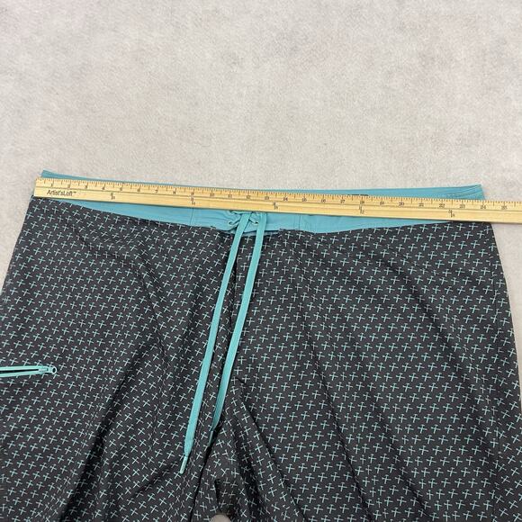Dixxon Board Shorts Mens 48 Gray Drawstring Waist Surf Swim Trunks - Picture 3 of 10
